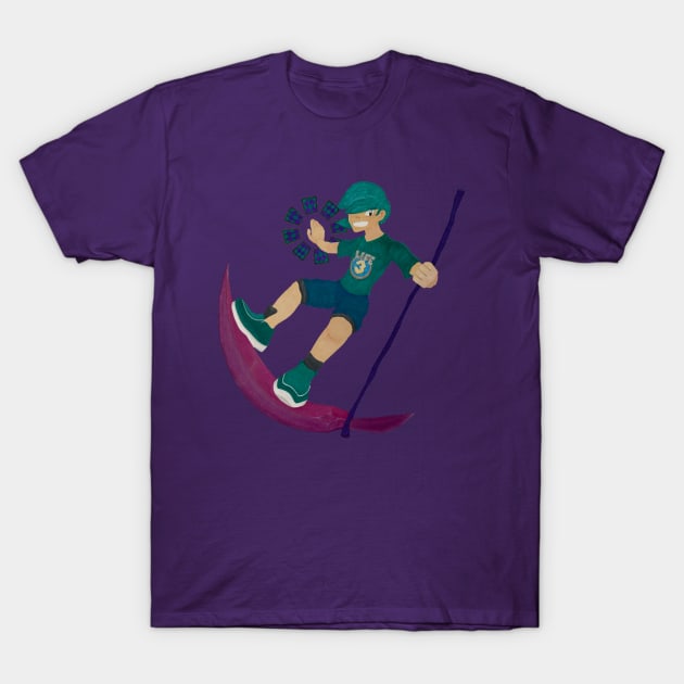 Aurora 1983: Chase T-Shirt by Your Lunar Paper Boy